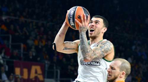 Τρίτο &quot;διπλό&quot; για τον Παναθηναϊκό, νίκησε τη Γαλατασαράι 79-84