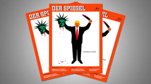 Der Spiegel: Γιατί κάναμε το εξώφυλλο με τον Τραμπ ως «τζιχαντιστή»