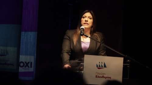 H Zωή Κωνταντοπούλου αρχίζει εκστρατεία «γενικής ανυπακοής»