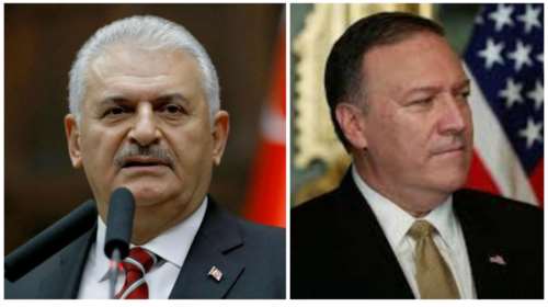 Συνάντηση Γιλντιρίμ  με τον διευθυντή της CIA με φόντο την έκδοση Γκιουλέν