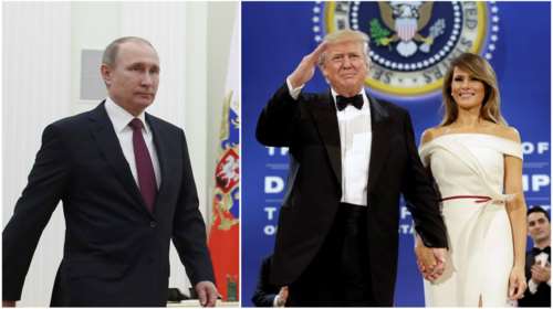 Ο Πούτιν θέλει να συναντήσει τον Τραμπ στην πατρίδα της Μελάνια