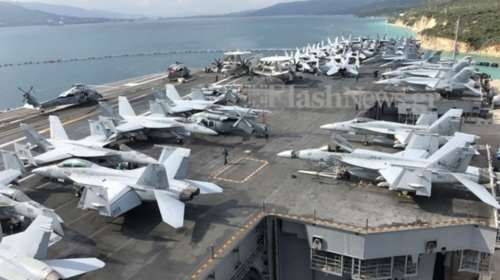 Στα άδυτα του αμερικανικού αεροπλανοφόρου USS George H.W. Bush