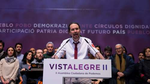 Ισπανία: Ο Ιγκλέσιας επανεξελέγη στην ηγεσία του Podemos