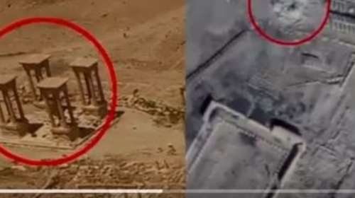 Ρωσικό drone καταγράφει την «ακρωτηριασμένη» Παλμύρα -video -