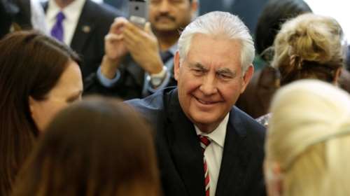 Στη Βόνη ο ΥΠΕΞ των ΗΠΑ Ρεξ Τίλερσον για την G20