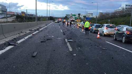 Νεκρός 40χρονος στρατιωτικός στο τροχαίο της Αττικής Οδού