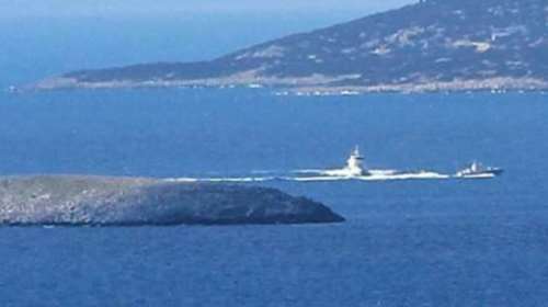 Κυνηγητό ελληνικών και τουρκικών σκαφών επί τρεις ώρες στα Ιμια