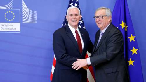 Μάικ Πενς: Η κυβέρνηση Τραμπ θα συνεργαστεί με την Ευρωπαϊκή Ένωση