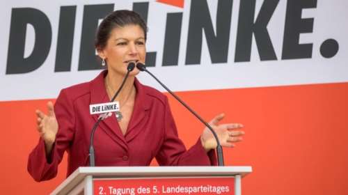 Η "κόκκινη Σάρα" της γερμανικής Αριστεράς θέλει Grexit