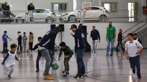 Mercedes Benz και ΚΑΕ Παναθηναϊκός προσφέρουν Χαμόγελα στα παιδιά