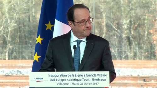 Δυο τραυματίες από τυχαία εκπυρσοκρότηση όπλου σε ομιλία του Φρανσουά Ολάντ