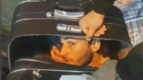 Σύρια μετέφερε μέσα στη βαλίτσα της τον 23χρονο γιο της (φωτό)