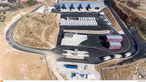 Ενταση στα εγκαίνια του σταθμού απορριμάτων στην Ευκαρπία