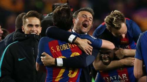 Ξέφρενοι πανηγυρισμοί για την μυθική πρόκριση της Μπάρτσα