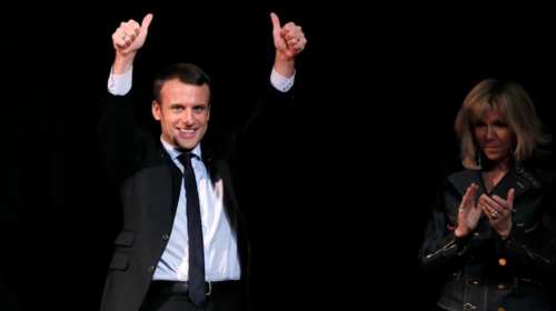 Πρώτη φορά: Ο Μακρόν προηγείται της Λεπέν και στον α&#39; γύρο