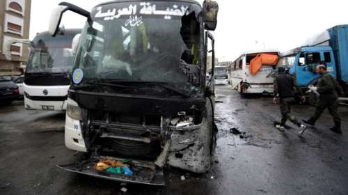 Τουλάχιστον 44 νεκροί από διπλή βομβιστική επίθεση στη Συρία