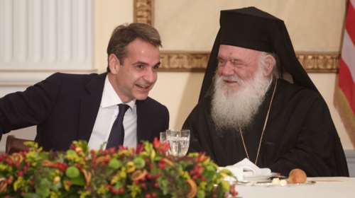 O «μυστικός δείπνος» του Κυριάκου με τον Αρχιεπίσκοπο Ιερώνυμο