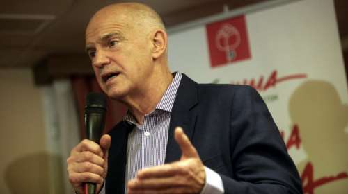 Παπανδρέου: Παράδειγμα η μαζική συμμετοχή των Ολλανδών στις εκλογές