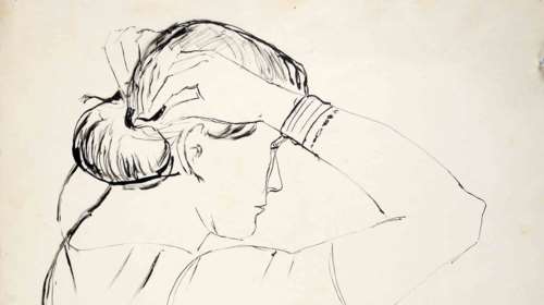 Τα μοναδικά σχέδια του Νίκου Νικολάου 1929-1986