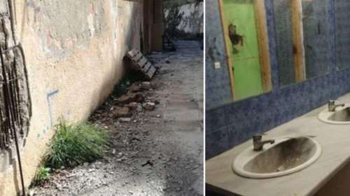 Σχολικό συγκρότημα ντροπή - Και όμως εδώ κάνουν μάθημα  (Φωτό)