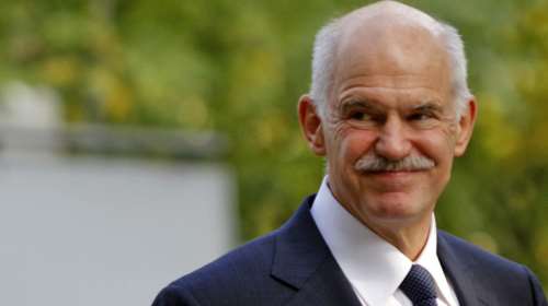 Ο Γ. Παπανδρέου επιστρέφει στην Χαρ. Τρικούπη χωρίς... μουστάκι φωτό