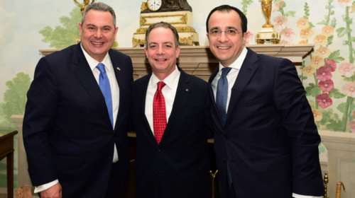 Συνάντηση Καμμένου με Πενς και Πρίμπους στις ΗΠΑ