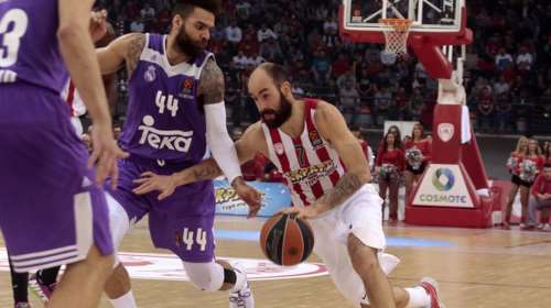 Ευρωλίγκα: Εχασε ο Ολυμπιακός από την Ρεάλ, έμεινε οριστικά τρίτος