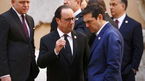 Βολές Τσίπρα από τη Ρώμη κατά των ελληνικών συνδικάτων