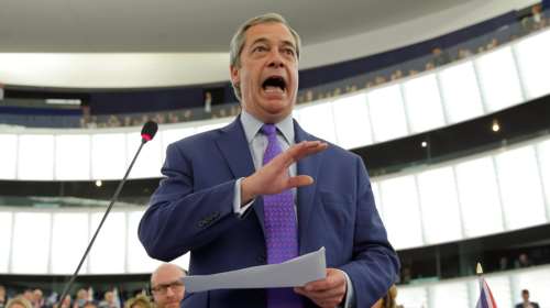 Χάος στο ευρωκοινοβούλιο από ομιλία του Νάιτζελ Φάρατζ -βίντεο