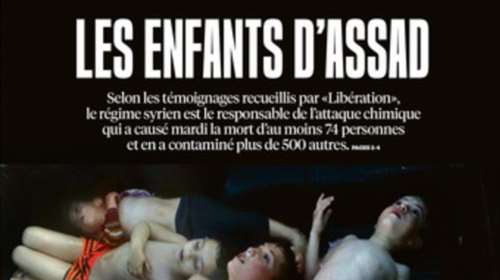 «Τα παιδιά του Άσαντ»: Το συγκλονιστικό πρωτοσέλιδο της Liberation