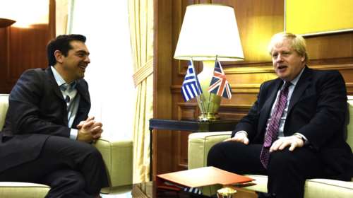 Τι συζήτησαν Τσίπρας και Μπόρις Τζόνσον στο Μαξίμου