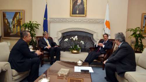 Συνάντηση του Προέδρου Κυπριακής Δημοκρατίας με τον Πρόεδρο της Laureate