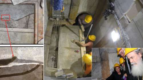 Αντωνία Μοροπούλου: Τι είδαμε όταν ανοίξαμε τον Τάφο του Χριστού [Εικόνες]