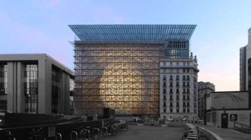 Ξενάγηση στο ολοκαίνουργιο κτίριο του Ευρωπαϊκού Συμβουλίου