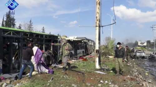 Συρία: Στους 112 οι νεκροί, από την έκρηξη σε κονβόι αμάχων