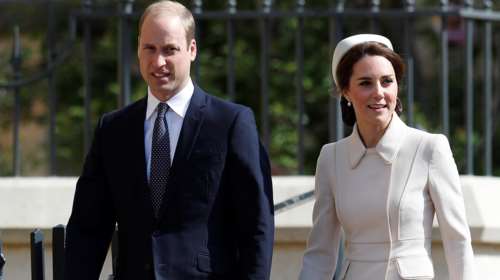 Η εκθαμβωτική Κέιτ Μίντλετον με κρεμ παλτό στην εκκλησία