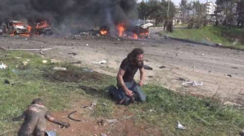 Εικόνες σοκ: Φωτογράφος σπαράζει για τη φρίκη στη Συρία
