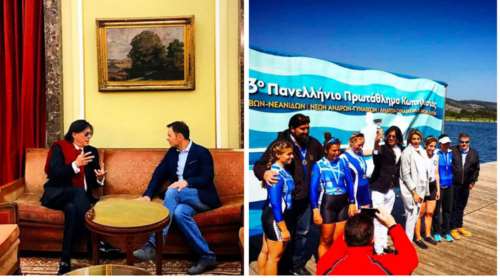 Ο διεθνής Μαραθώνιος του Ψινάκη: Βελιγράδι- Μαραθώνας και στο βάθος Κίνα