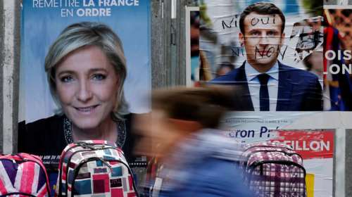 Στις 3 Μαΐου η τηλεμαχία ανάμεσα στον Μακρόν και τη Λεπέν