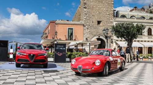 H ιστορική 1960 Giulietta SZ εντυπωσίασε στο 101ο Targa Florio