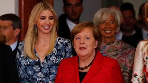 Ιβάνκα-Μέρκελ: Δύο άγνωστες που έγιναν... φίλες