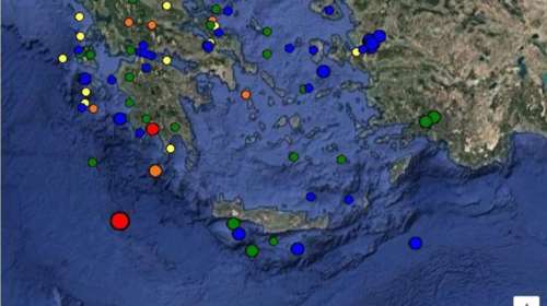 Σεισμός 4,5 ρίχτερ πριν από λίγη ώρα στην Μεσσηνία