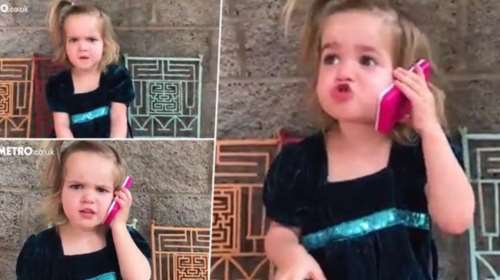 Aξιολάτρευτη δίχρονη «τα ψάλλει» στο...αγόρι της- Ξεκαρδιστικό βίντεο