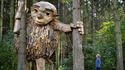 Ξύλινοι γίγαντες στην Κοπεγχάγη