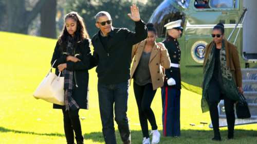 Σάσα και Μάλια Ομπάμα: Τι έκαναν την τελευταία τους νύχτα στον Λευκό Οίκο;