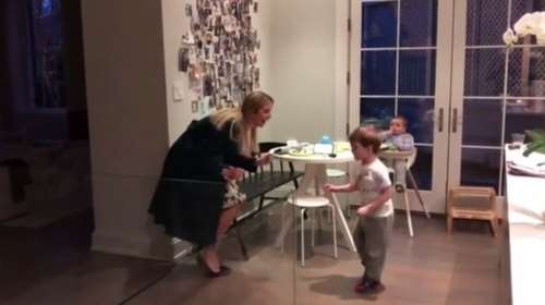 Ιβάνκα Τραμπ «τα σπάει» χορεύοντας με τον γιο της - Αξιολάτρευτο βίντεο