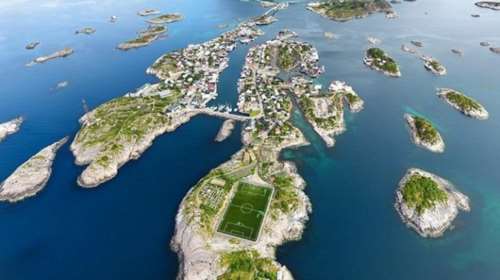 Γήπεδο σαν παραμύθι: Το γήπεδο με την καλύτερη θέα στον κόσμο (pic+vid)