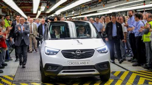 Η παραγωγή του Opel Crossland X μόλις ξεκίνησε στην ισπανία