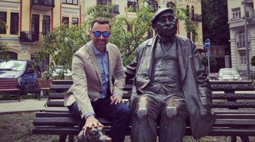 Eurovision 2017: Οι υπέροχες φωτό του... τουρίστα Καπουτζίδη στο Κίεβο