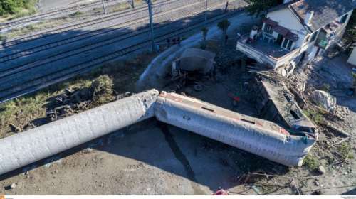 Τρεις νεκροί και 10 τραυματίες από τον εκτροχιασμό τρένου στο Άδενδρο